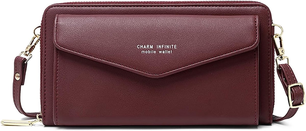 Crossbody Phone Bag for Women Touch Screen RFID Blocking Girls Crossbody Phone Wallet Purse Small Shoulder Bag Mobile - ShopVlot
