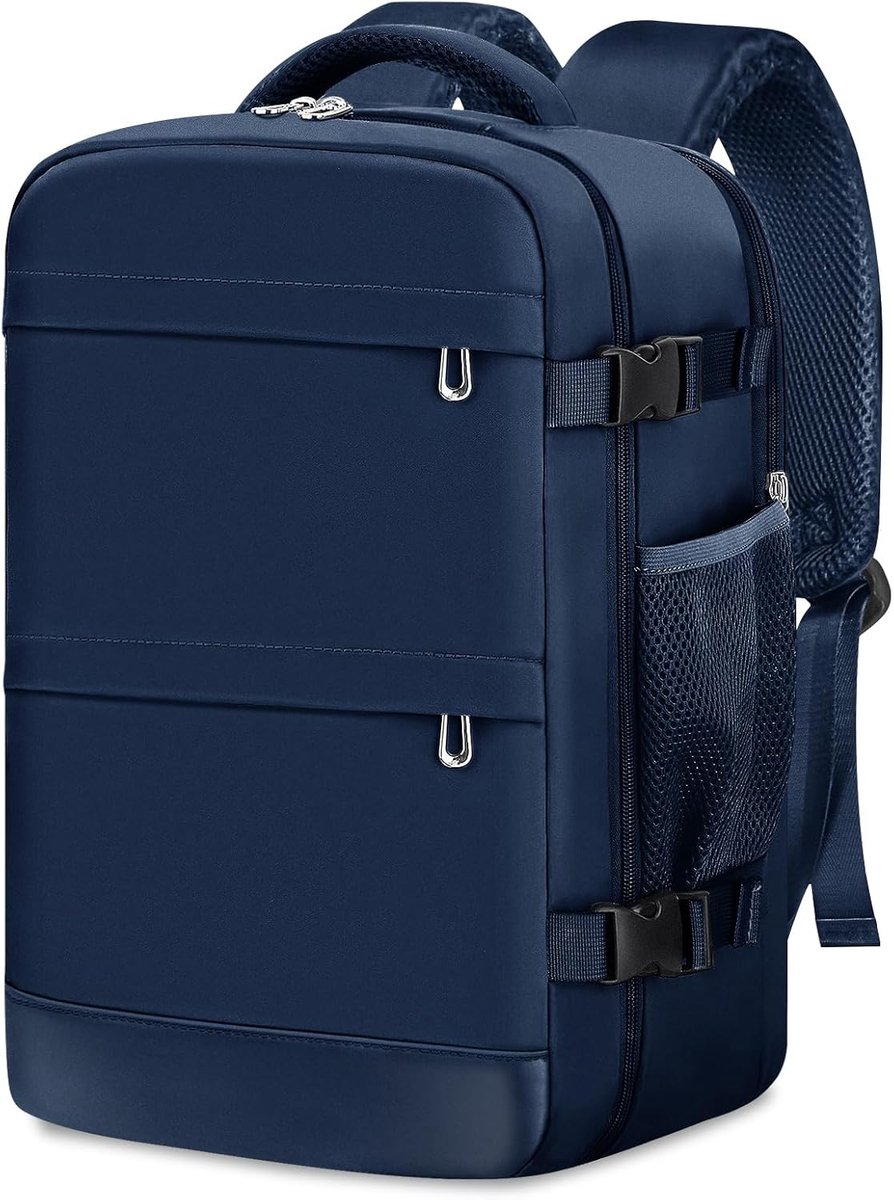 KIRFEIHT Ryanair Cabin Bag, Backpack, Underseat, Travel, Cabin Luggage, Backpack for Weekend Trips, Blue - ShopVlot