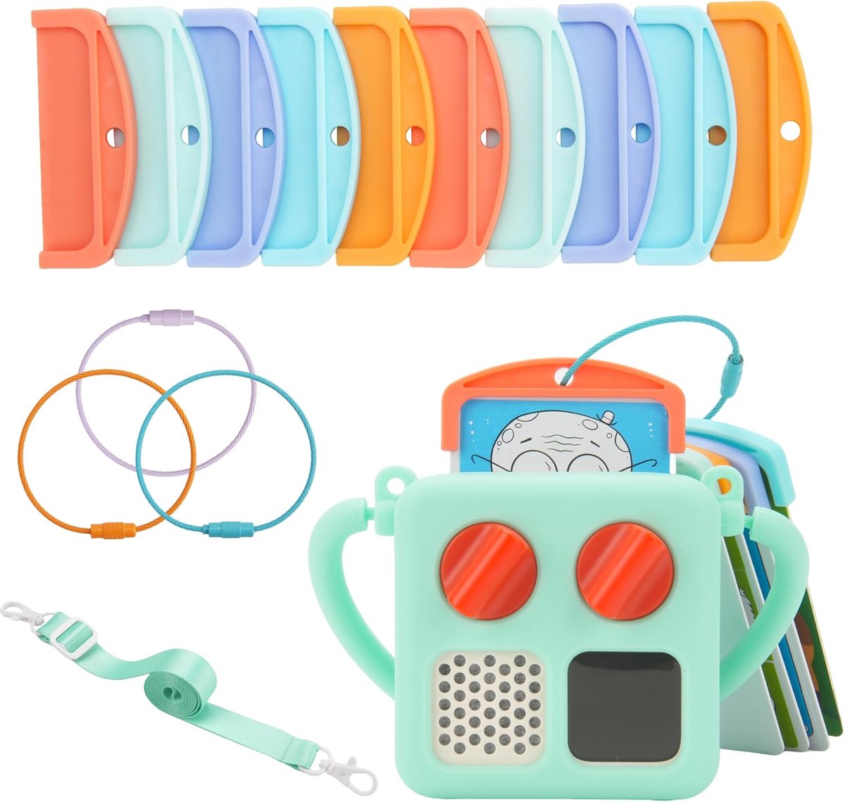 Yoto Mini Case hoes - siliconen - met kaarthouders - veilig opbergen - ShopVlot