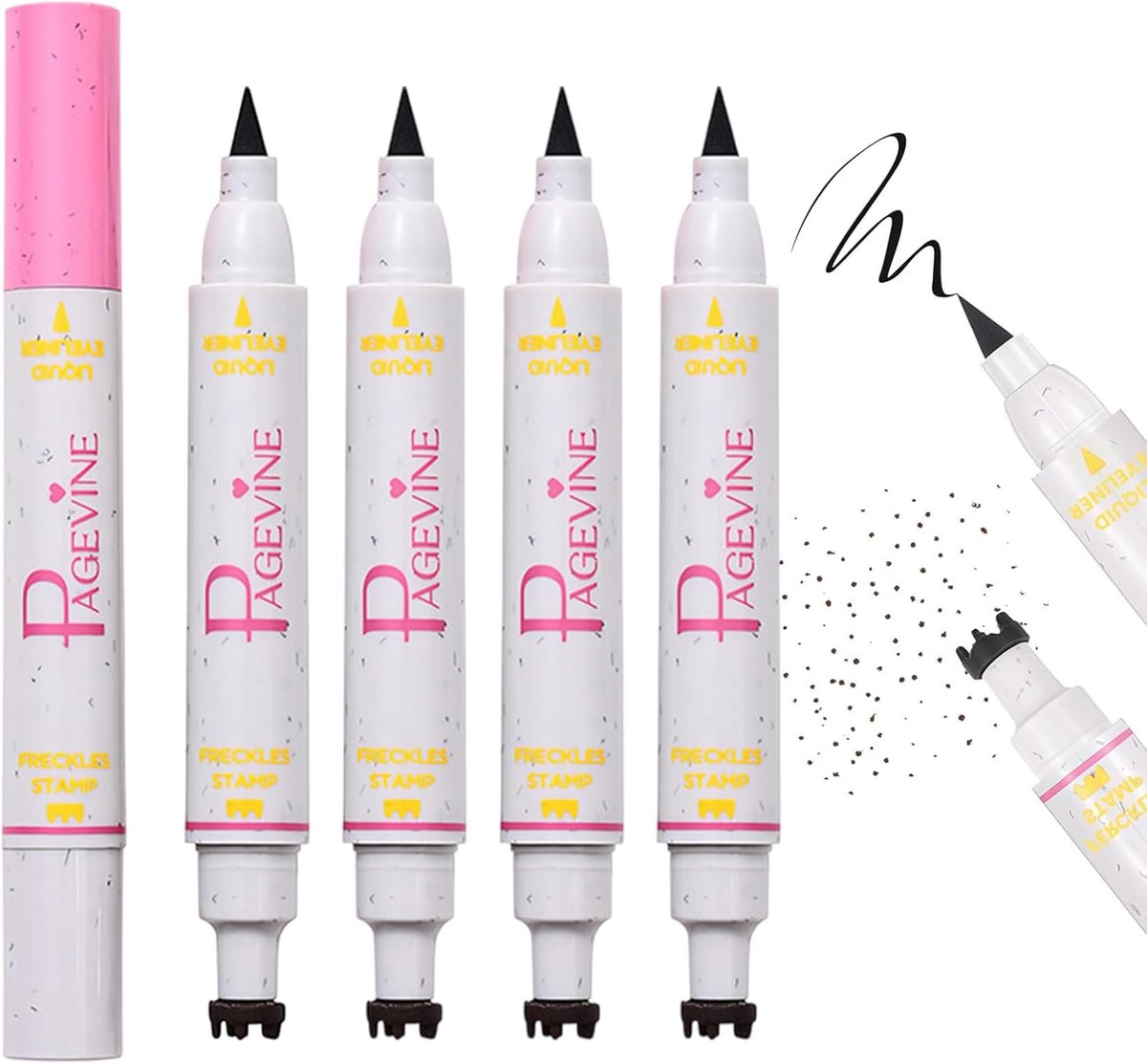 Freckles Pen - 4 Kleuren - Water- en zweetbestendig - Voor een perfecte look - ShopVlot