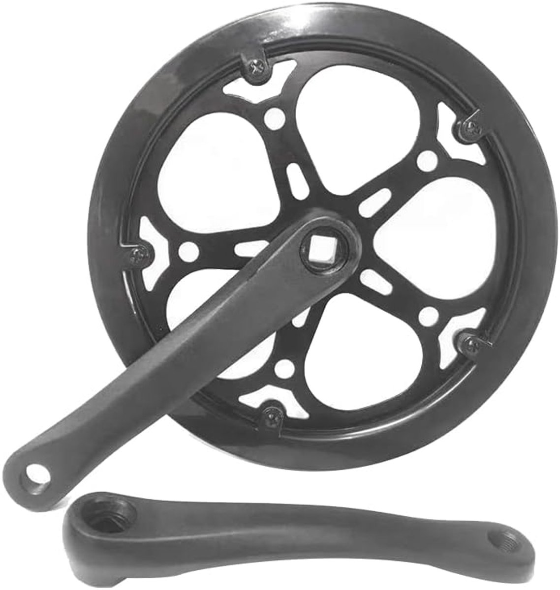 Fiets Vouwfiets Crankset 52T 170mm - Enkelvoudig Tandwiel - Hoge kwaliteit en compatibiliteit - ShopVlot