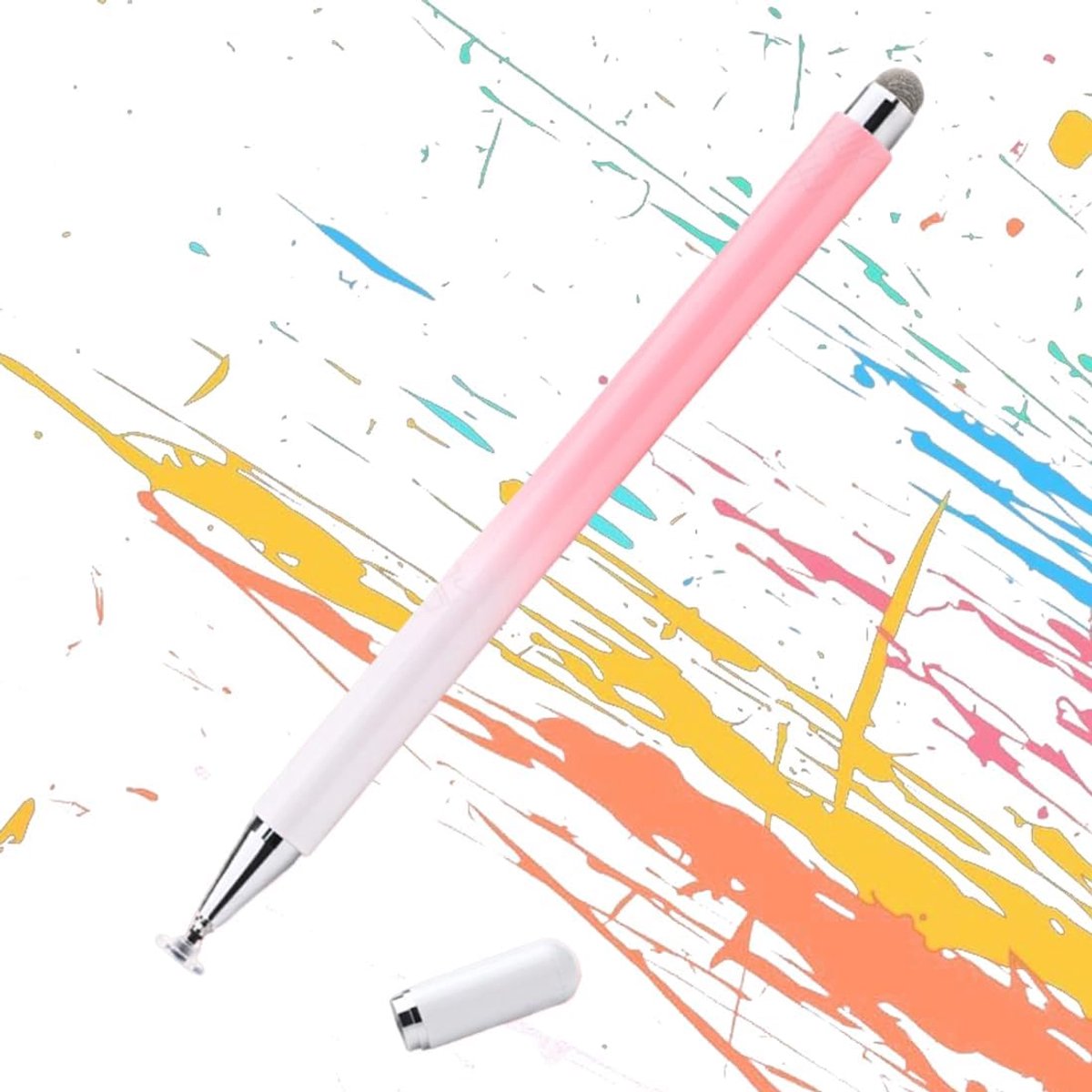 Touchpen 2-in-1 - kleurverloop - universele stylus - precisie voor iPad en tablet - ShopVlot