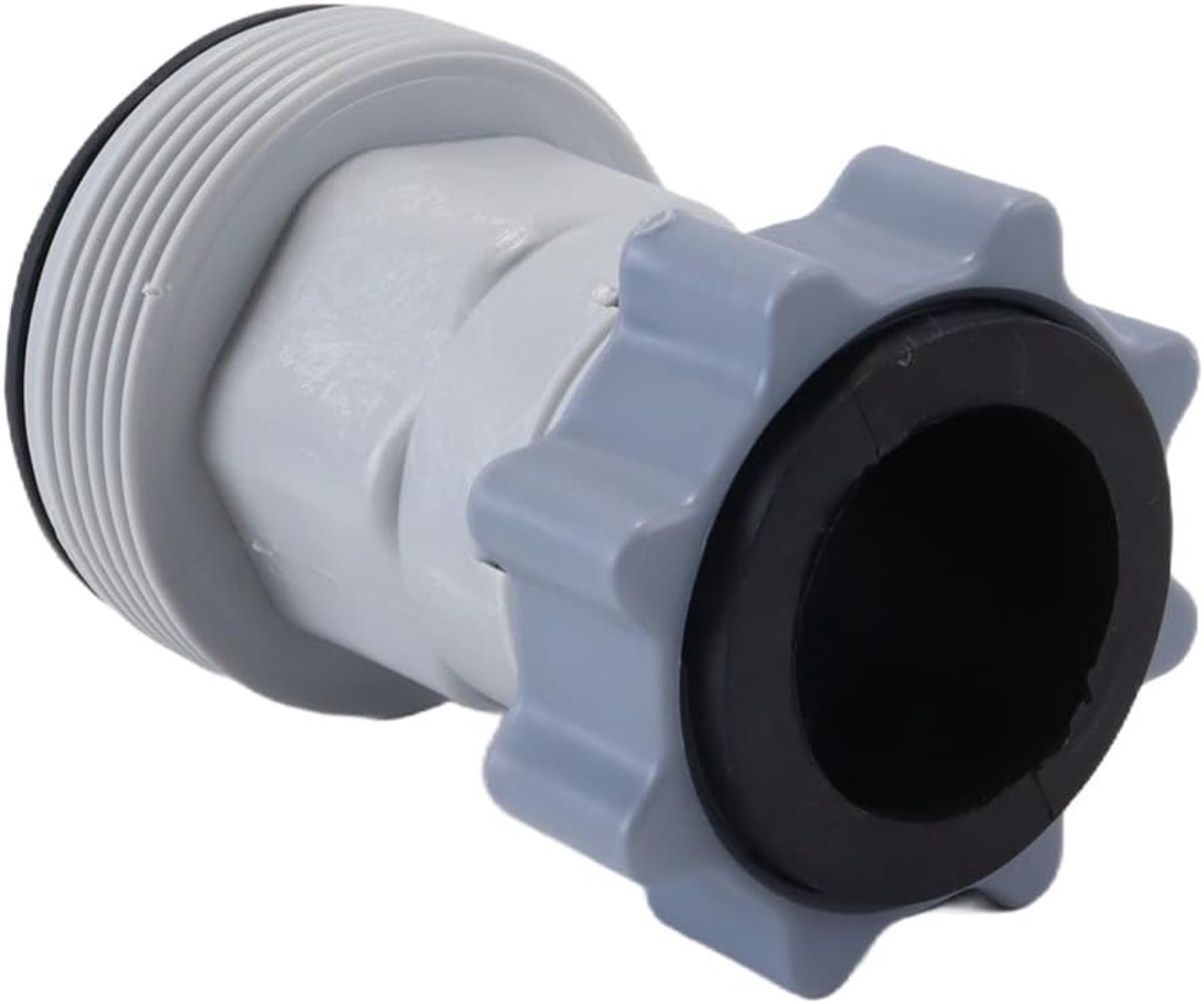 Pompslangadapter 3,5-3,8 cm - PVC-materiaal - eenvoudige aansluiting - verbeterde watercirculatie - ShopVlot