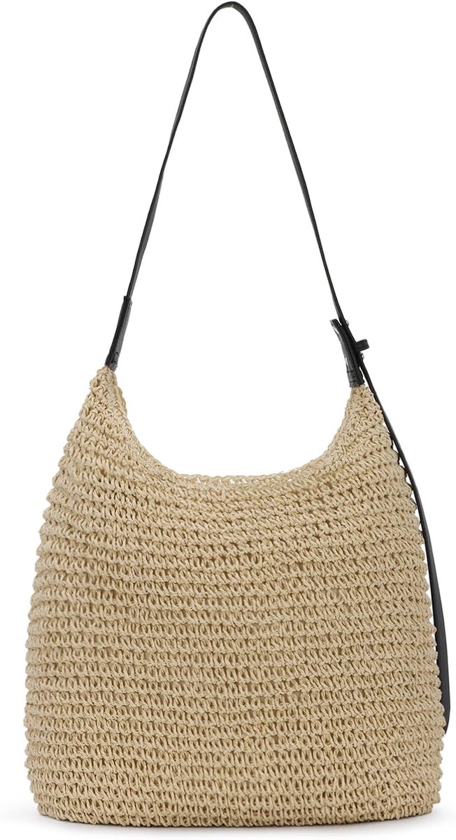 Dames Crossbody Tas - Stro - Chic Ontwerp - Perfect voor Zomer Strand - ShopVlot