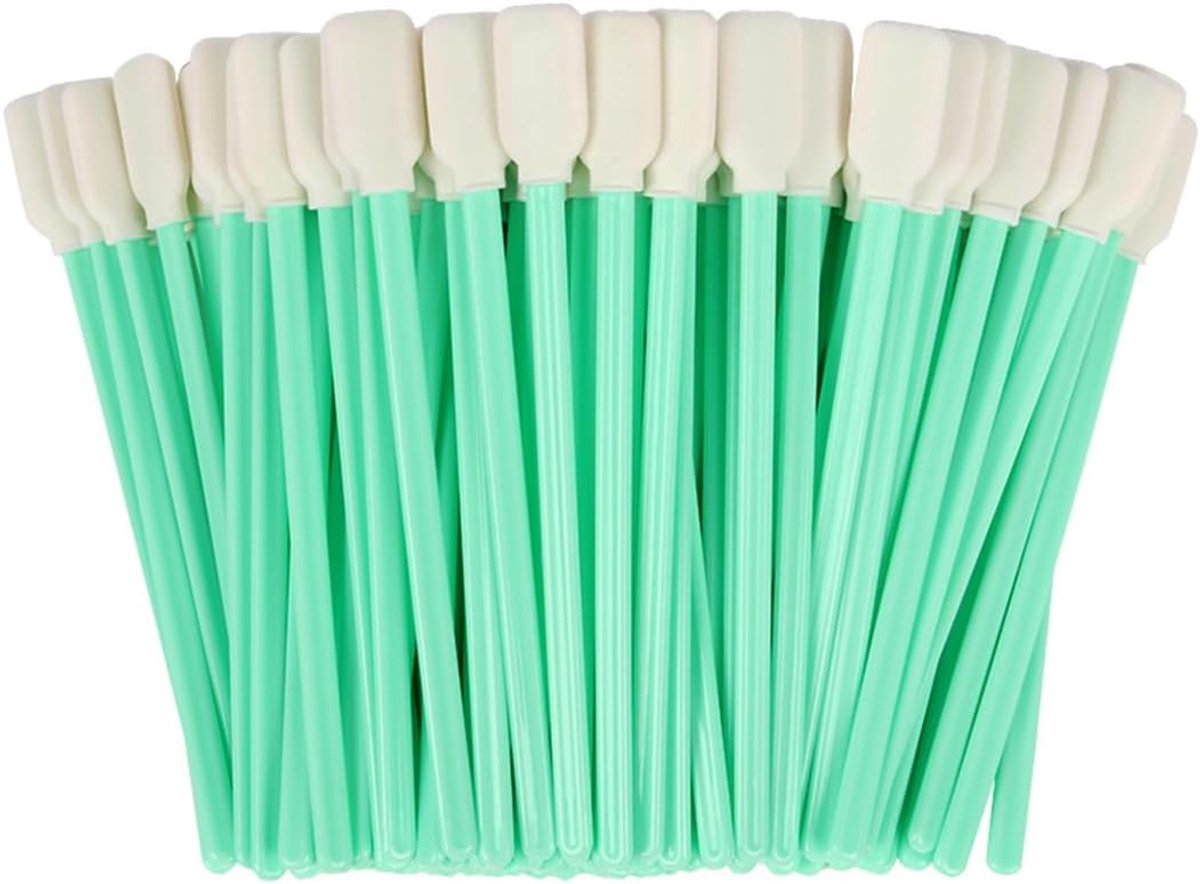 Mini schoonmaakstaafjes 100 stuks - lange katoenstaafjes - zonder pluis - perfect voor gevoelige oppervlakken - ShopVlot
