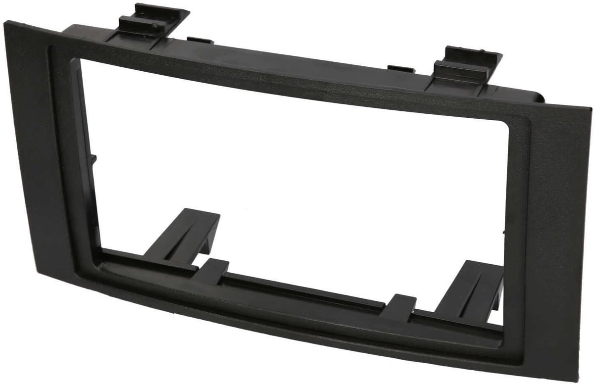 Car radio paneel double DIN - Flush frame voor VW Touareg 2003-2010 - Perfecte pasvorm - Eenvoudige installatie - ShopVlot