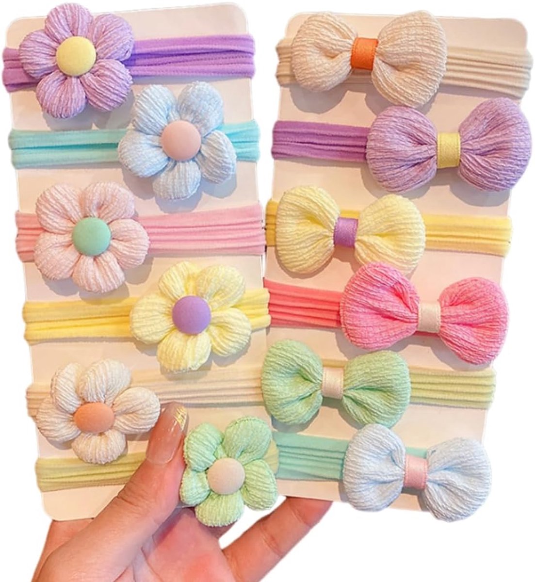 Haarspelden voor kinderen - 12 zachte naadloze clips - kleurrijk - voor elke outfit - ShopVlot