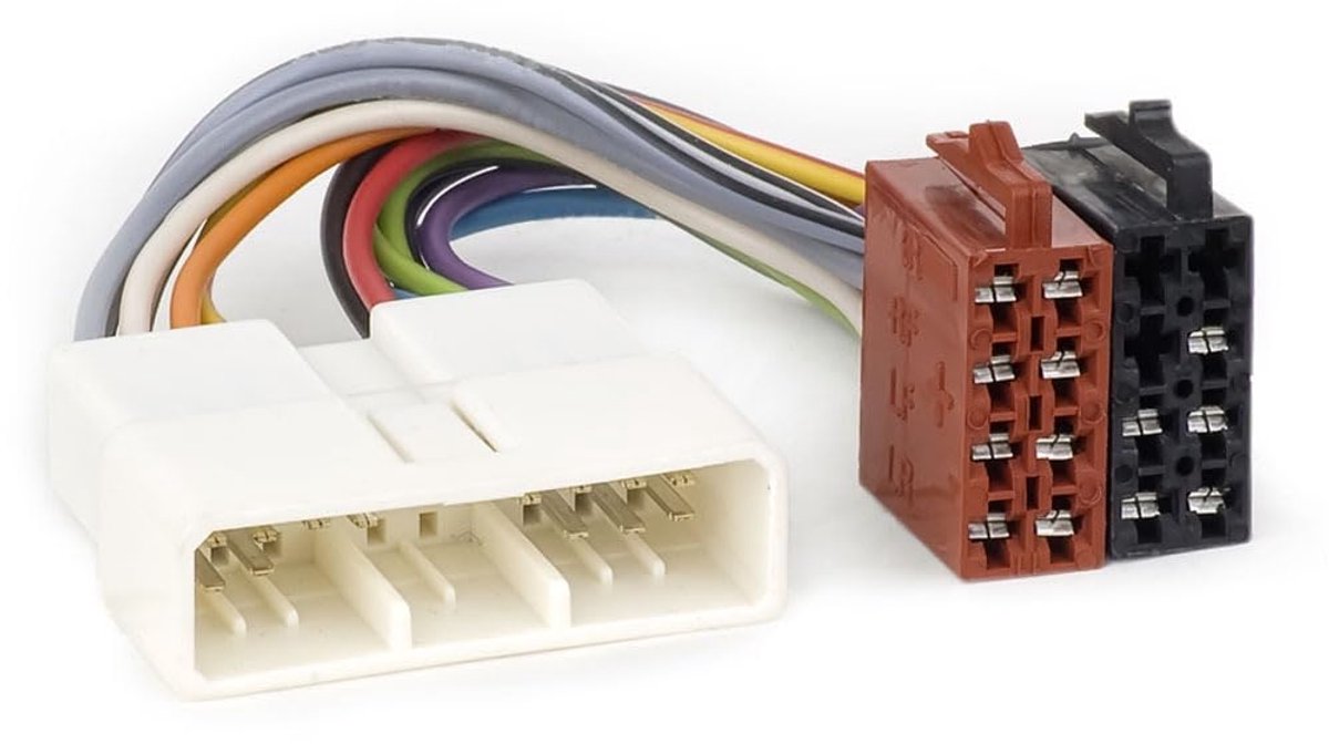 Car radio adapter ISO - 16-pin aansluiting - Compatibel met Honda tot 1998 - Eenvoudig te installeren - ShopVlot