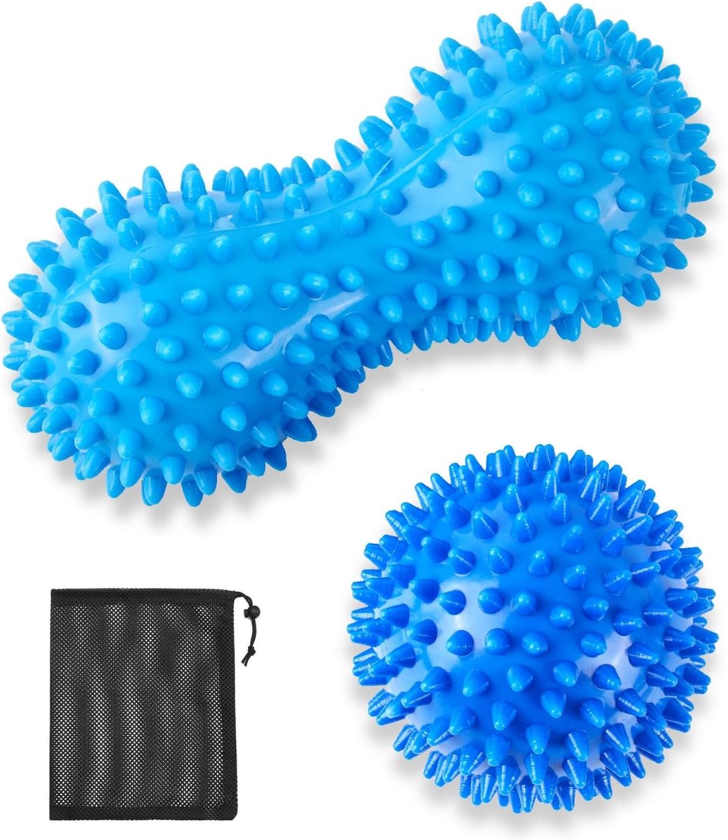 Massageballen set - hard - voor voetmassage - verlicht pijn bij fasciitis - ShopVlot