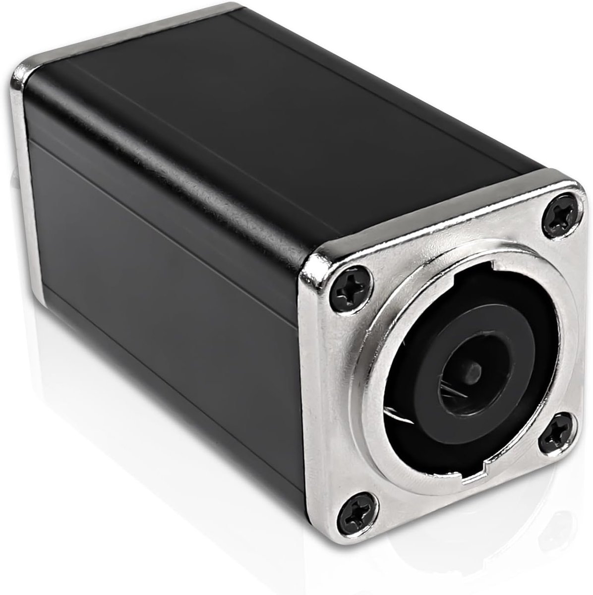 MEIRIYFA NL8MPR Speakon Coupling Connector, 8 Pin Speakon Female to Female Adapter Speaker Silver Plated Plug Jack - ShopVlot