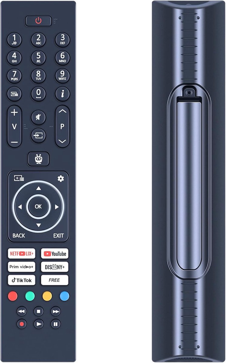 RM-C3616 Replacement Remote Control Compatible with JVC Smart TV LT-32VH7555 LT-24VH5455 LT-40VF5355 LT-43VF5355 - ShopVlot