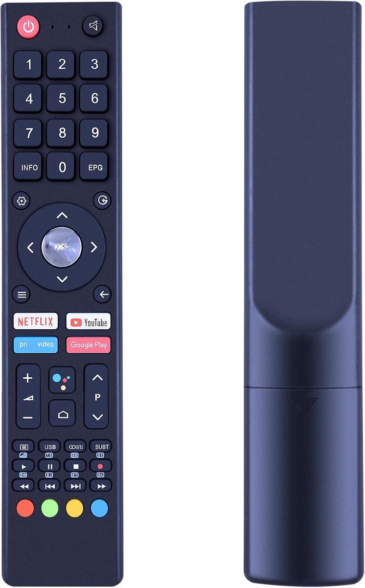 New Replacement Remote Control with Voice Function for TEKLIO Smart LED TV TK32HSA11 TK40HSA11 TKO43QA11 TKO24GTV - ShopVlot