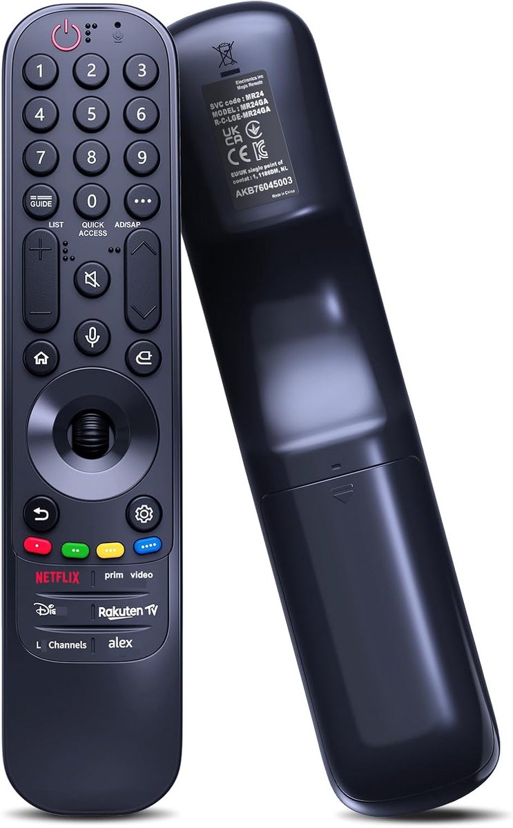 Replacement Voice Remote Control for LG OLED evo TV OLED42C47LA OLED48C47LA OLED55C47LA OLED65C47LA OLED42C5ELB - ShopVlot