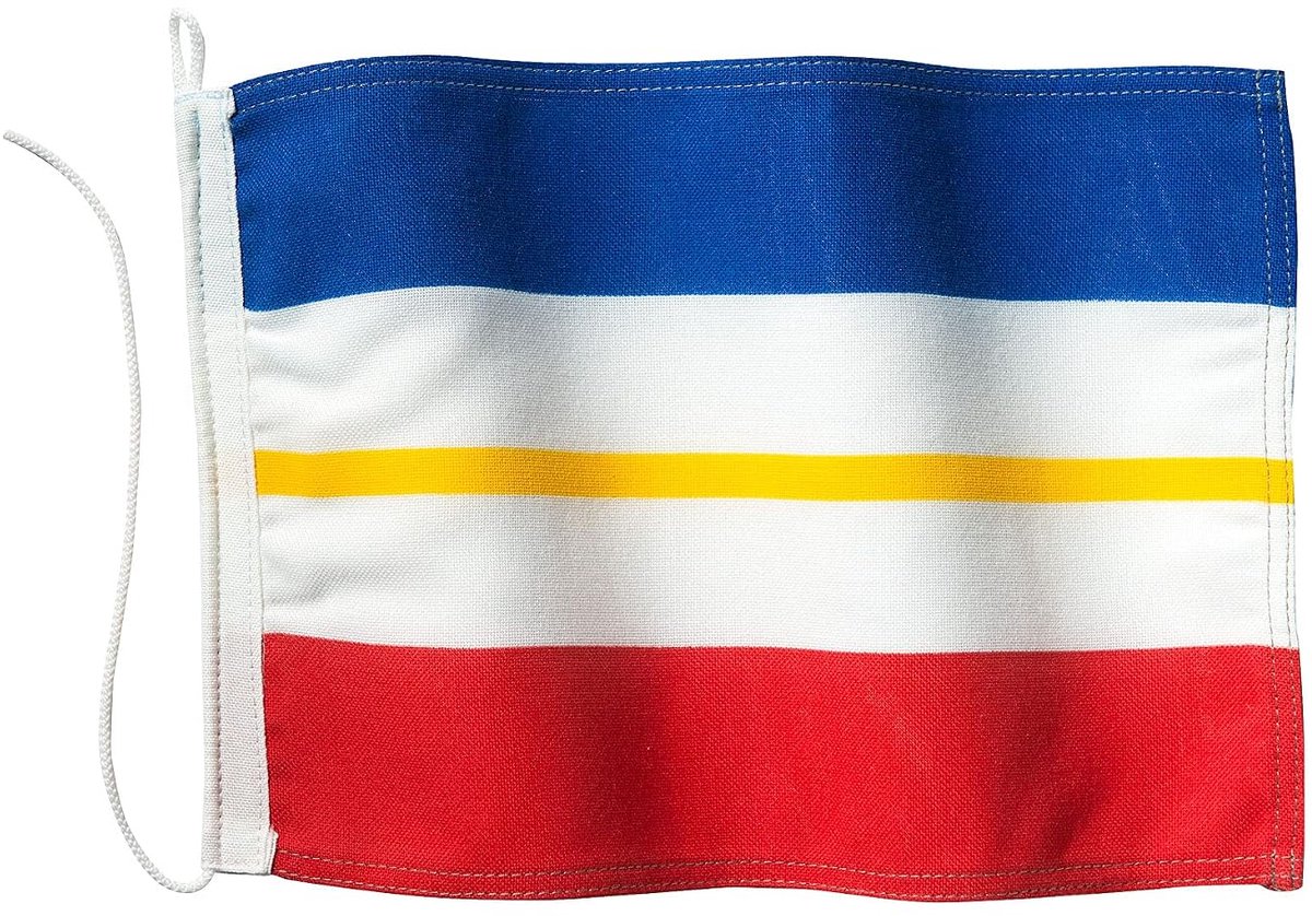 New Marine Boat flag Mecklenburg Vorpommern 30 x 45 cm. - ShopVlot