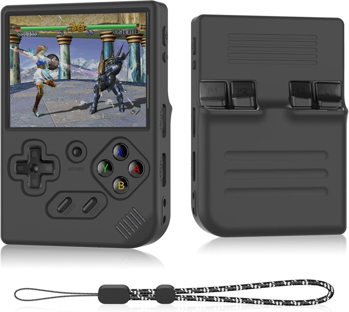 Anbernic RG35XX Silicone Case for Anbernic RG35XX Console, Shockproof and Scratch-Resistant Soft TPU Case, Anbernic - ShopVlot