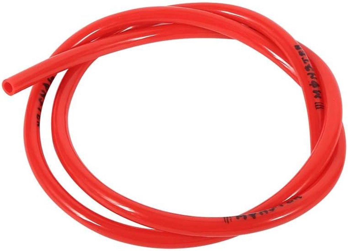 Samfox Fuel Line Hose, 1m Fuel Hose for Motorcycle, Dirt-Pit-Bike, Red - ShopVlot