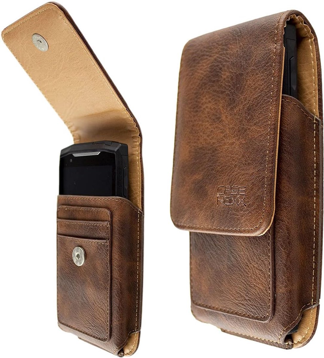 caseroxx Outdoor bag for Crosscall Core-M5, bag (Outdoor bag in brown) - ShopVlot