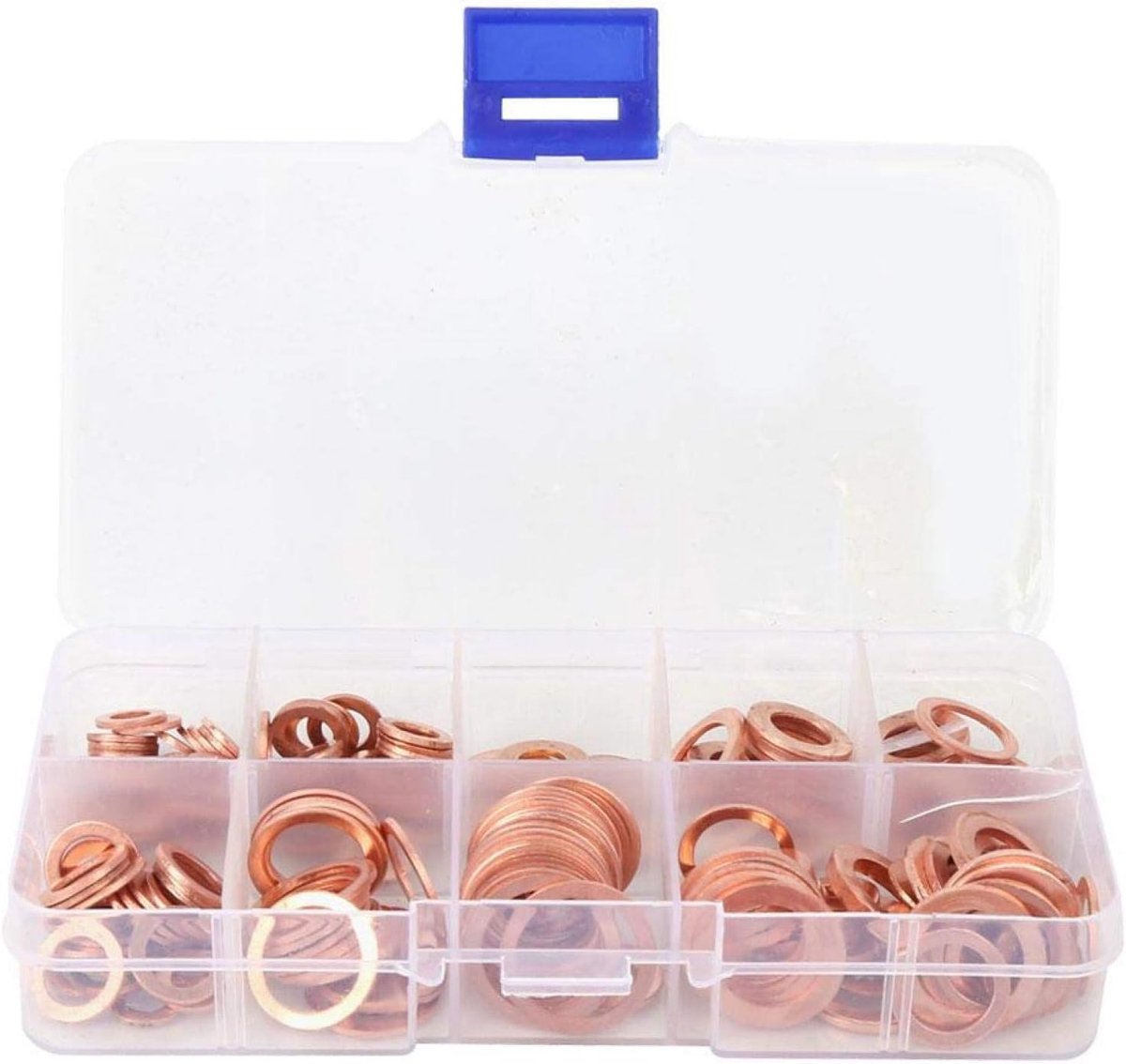 200/280pcs Copper Gasket Hardware Accessory Fasteners Sealing Ring Industrial Parts Oil Plug Gasket Durable:(200pcs) - ShopVlot