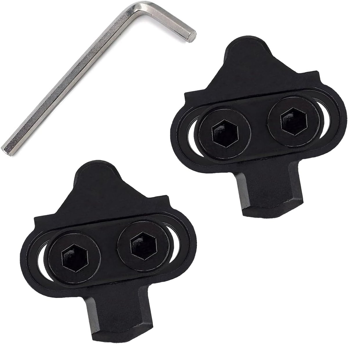 2 Pcs Bike Cleats SPD Bicycle Cleat Set, Self Locking Pedal, Compatible Mountain Bike Parts for Men and Women - ShopVlot