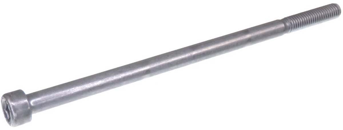 SECCARO Cylinder Screw M10 x 180 mm, Stainless Steel V2A VA A2, DIN 912 / ISO 4762, Hexagon, Partial Thread, Pack of 10 - ShopVlot