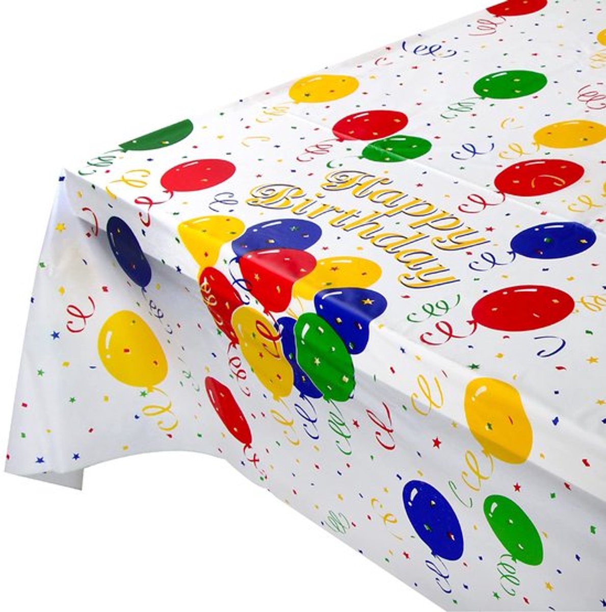 Tafelkleed Afwasbaar - Tafelkleed Kunststof - Tafelkleed Verjaardag - Tafelkleed Rechthoekig - 2 Stuks 137 x 274 cm - Dikte 0,03 mm - Feestkleed