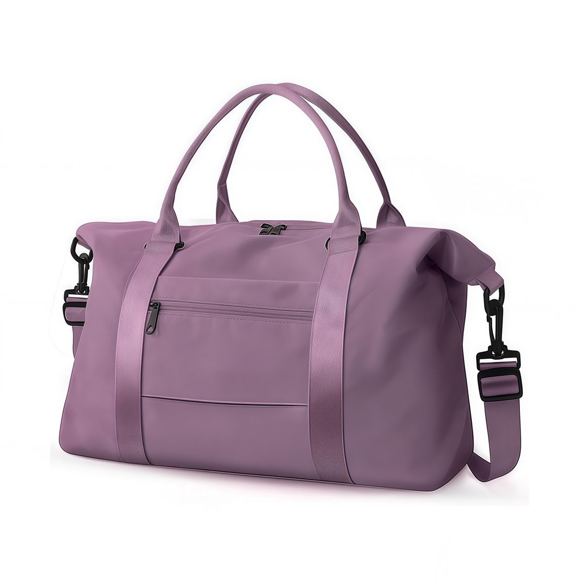 Casalora Reistas 37L - EasyJet Handbagage Tas - Opvouwbare Reistas - Weekendtas- Duffel Bag 46 x 21 x 26cm - Handbagage reistas - Paars