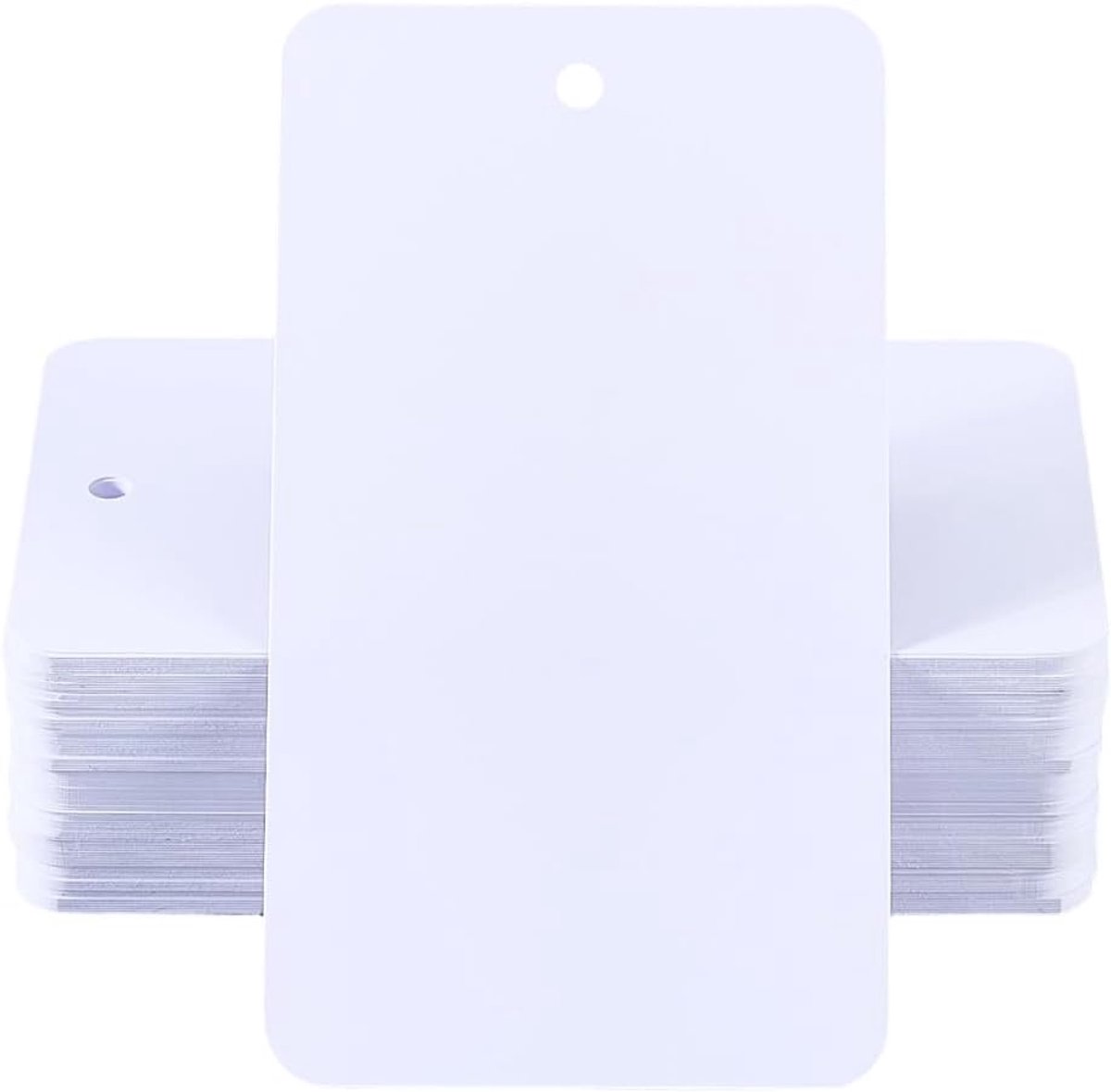 Verzendlabels 100 stuks - waterdicht kunststof - beschrijfbaar - ideaal voor bagage-identificatie - ShopVlot