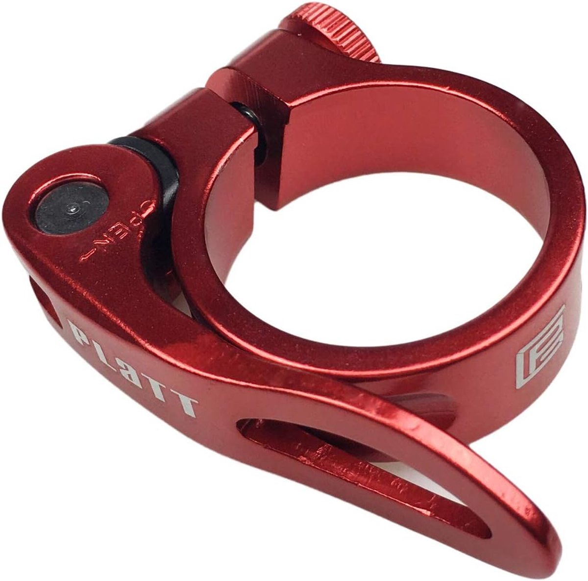 Fiets zadelklem 28,6/31,8/34,9 mm - aluminium legering - snelspanner - eenvoudig te monteren - ShopVlot