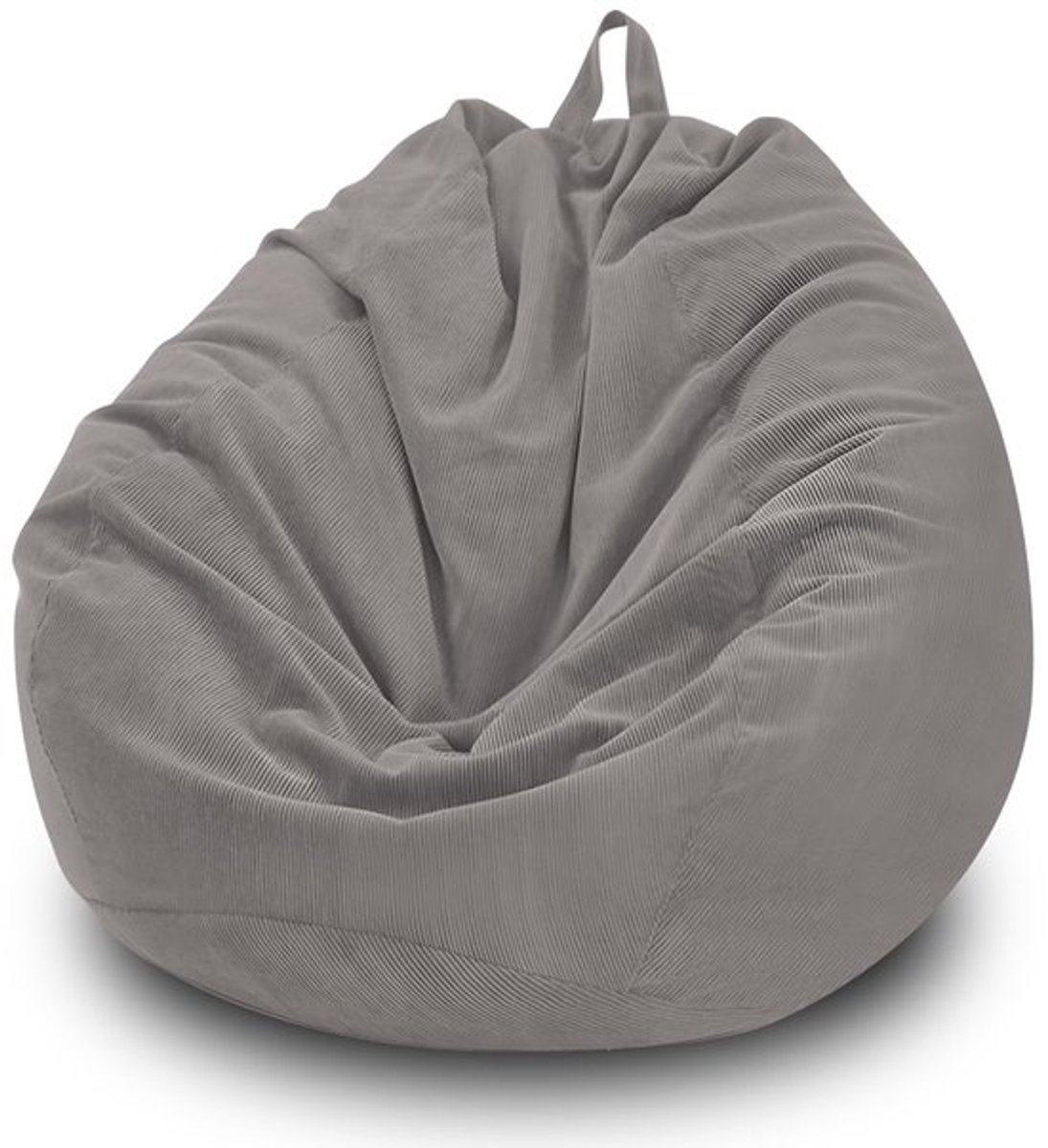 Zitzakstoelhoes Hoogwaardige Corduroy - Opberghoes voor Knuffeldieren - Zitzak voor Huisdieren - Zitzak voor Honden/Katten - Comfortabele Zitzak - Warmte en Geluk Thuis