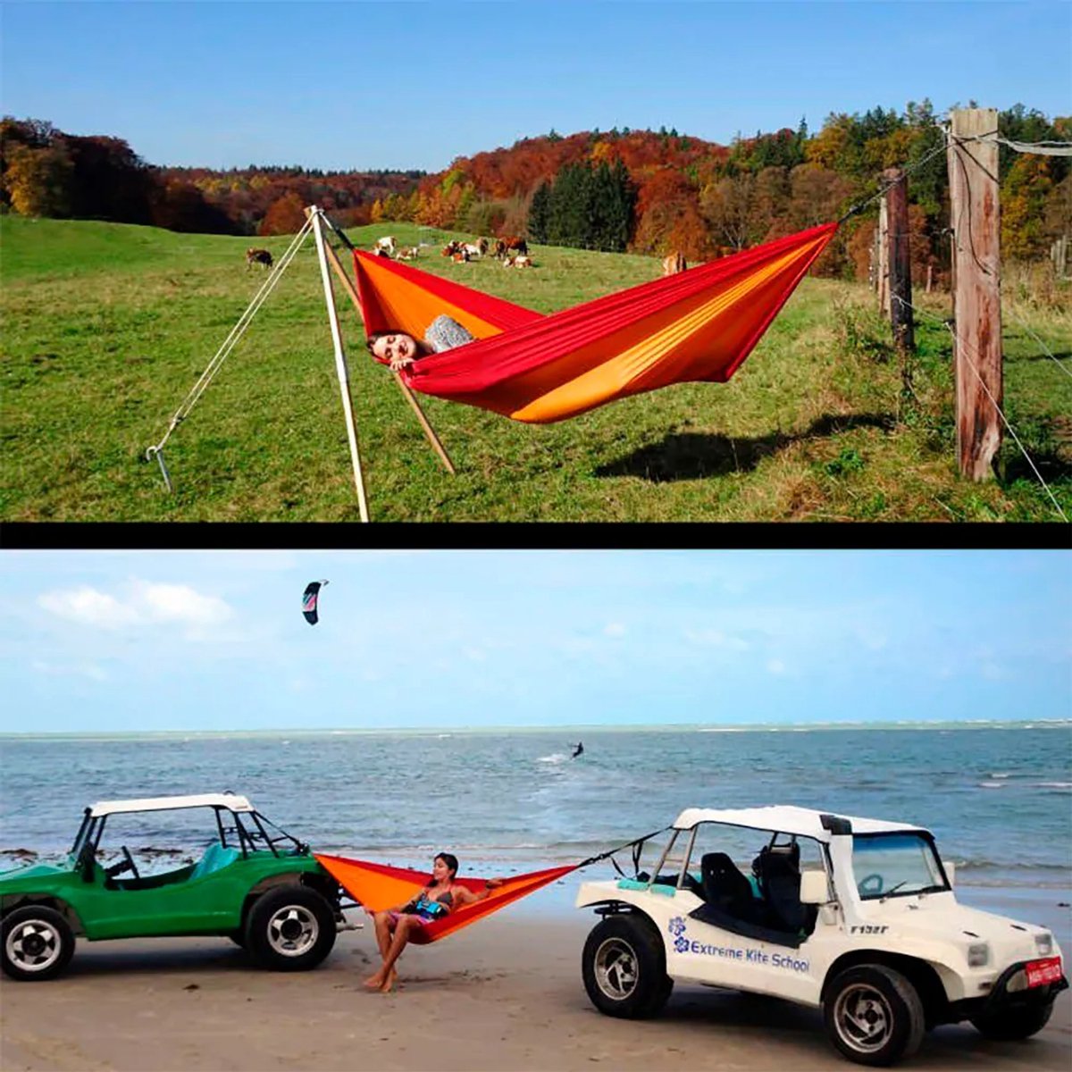 Amazonas Ultra Light Adventure Hamac Fire - 1 personne