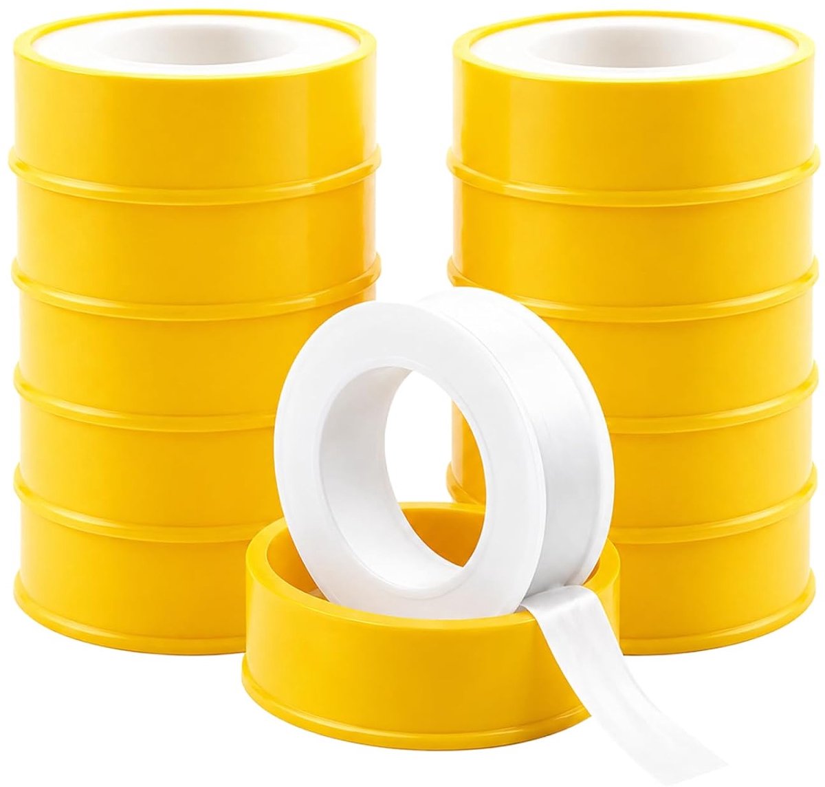 PTFE tape 12m voor gas water schroefverbindingen - hoogwaardig materiaal - sterke afdichting - snelle reparatie - ShopVlot