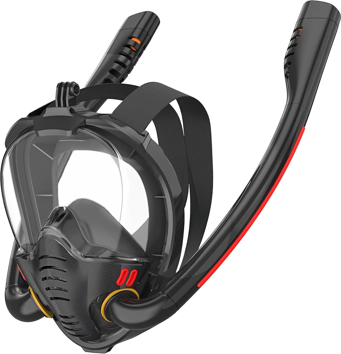 Snorkelmasker 180° Panorama - Vouwbaar droogtop systeem - Anti-fog en anti-lek - Ontspan onder water - ShopVlot
