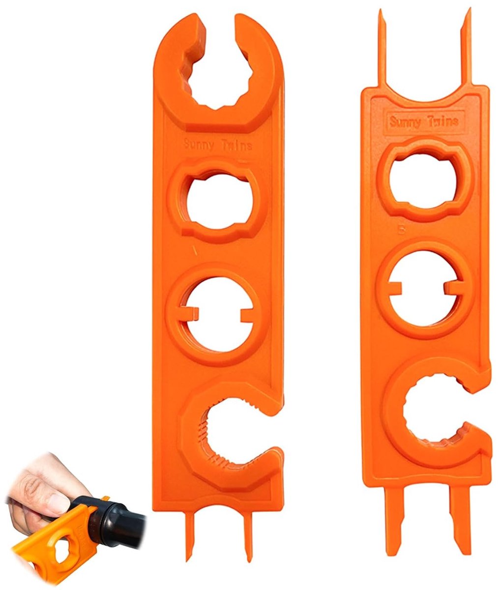 Solar panel sleutel 2pcs - universele aansluiting - anti-slip - tijdbesparend gebruik - ShopVlot