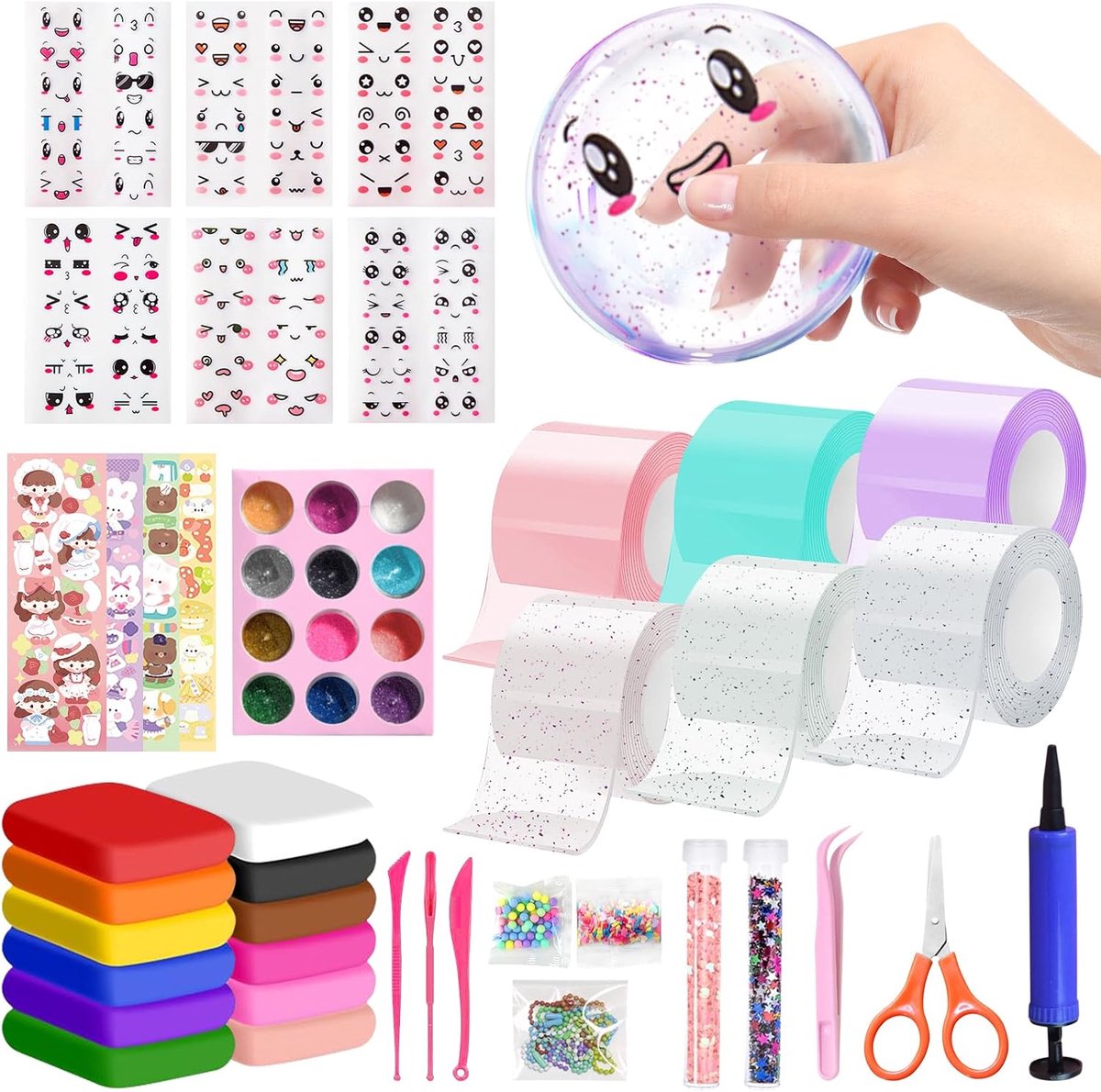 Nano tape bubble set 70pcs - dubbelzijdige kleefband - DIY knutselmateriaal - creatief en veelzijdig - ShopVlot