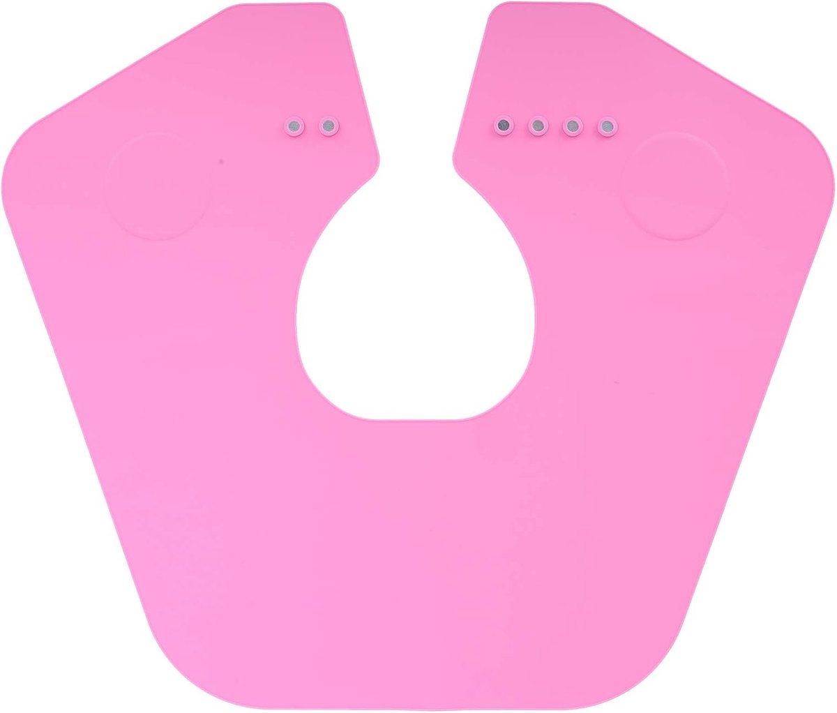 Haarsnijcape silicone nekwrap - roze - voor kappers en stylisten - ideaal voor haarkleuring - ShopVlot