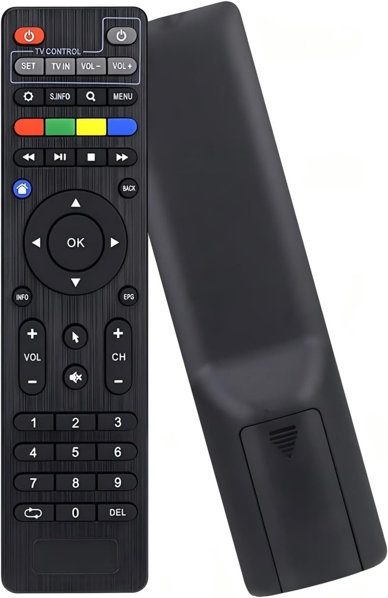 Vervangende afstandsbediening TV Box - ABS - 10 meter bereik - Geschikt voor Tvip412/415/605/S300 - ShopVlot