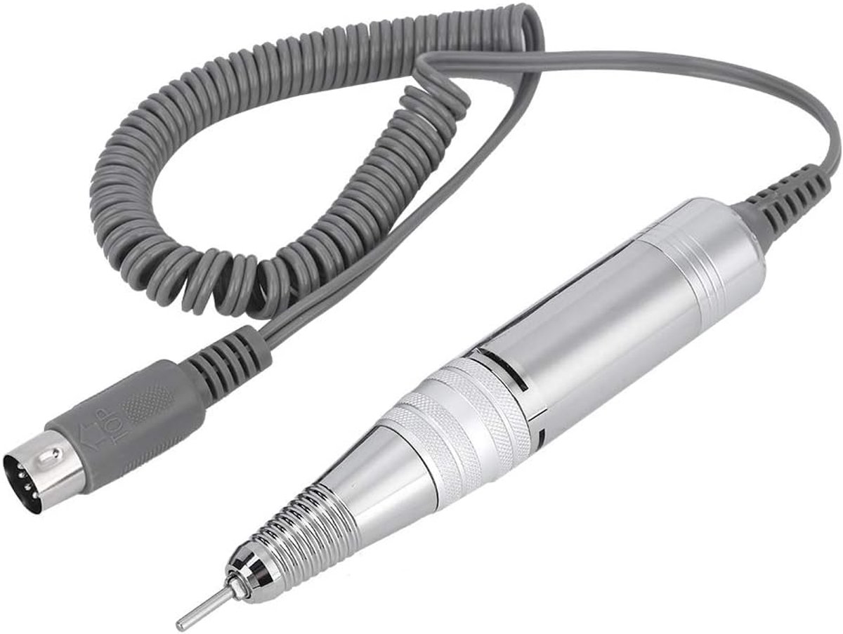 Nail drill 35.000 rpm - professioneel met griplicht - voor natuurlijke en kunstnagels - eenvoudig verwisselen van boor - ShopVlot