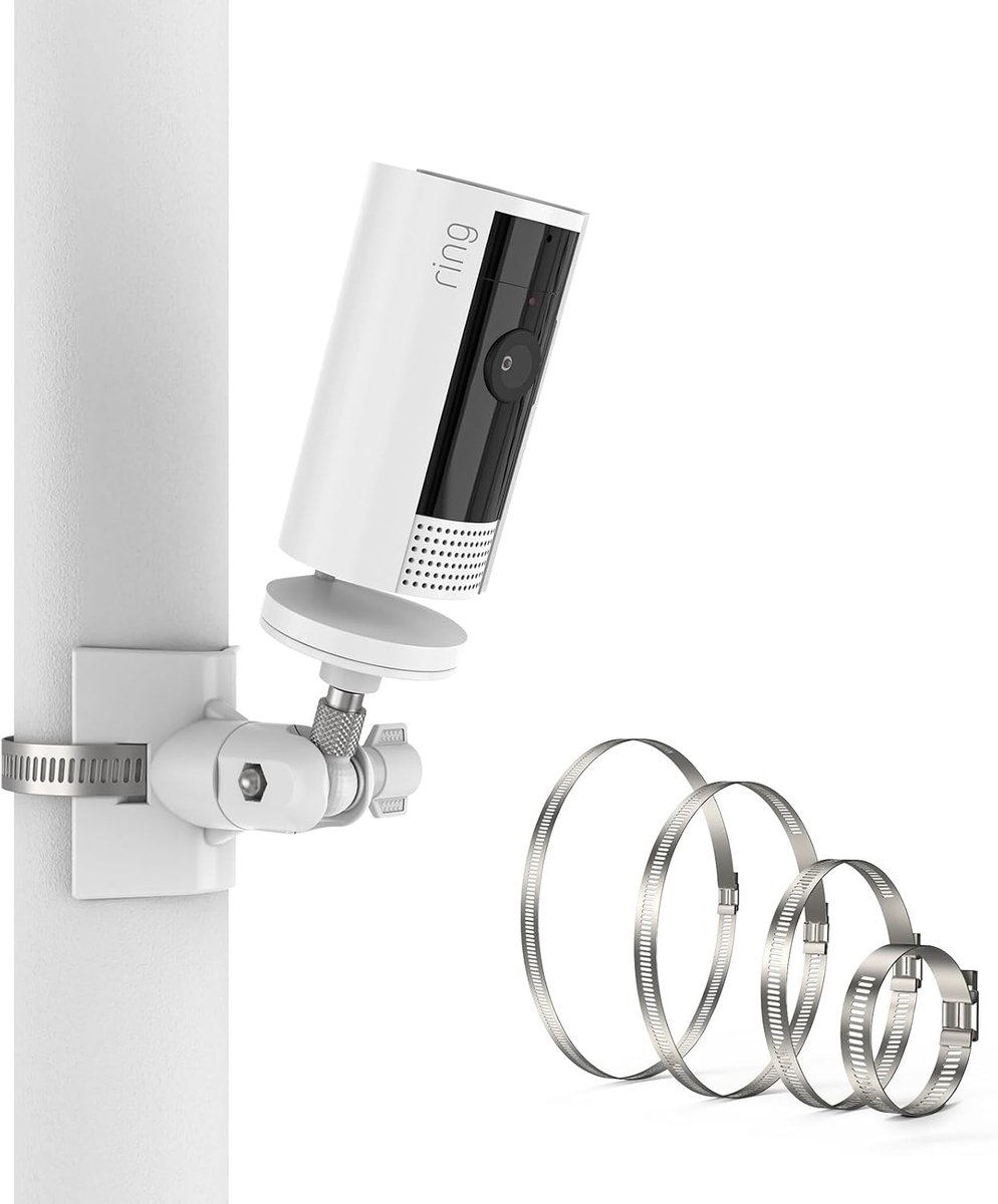 Mast houder voor R-ing binnencamera - Geschikt voor binnen- en buitencamera - Bevestiging voor zonnepanelen - ShopVlot