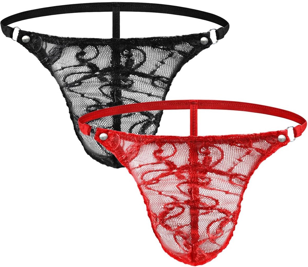 Heren Sexy Kanten String - Mankini - Ademend - Ideaal voor Sport - ShopVlot
