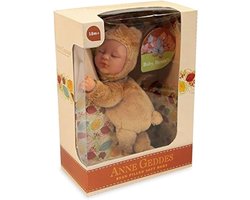 Anne Geddes Baby Bear Slaap Knuffel - Hand Gemaakt - 23 cm - 18m+