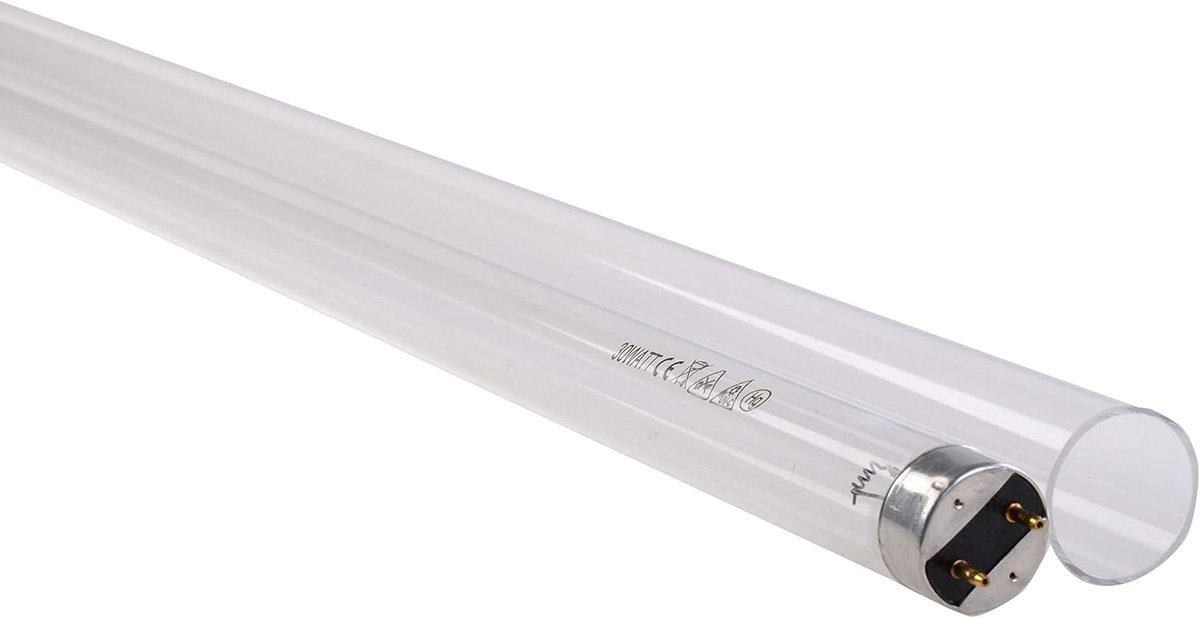 UV-C lamp set 30 W - quartzglas 87 cm - inclusief O-ringen - 10.000 branduren - ShopVlot