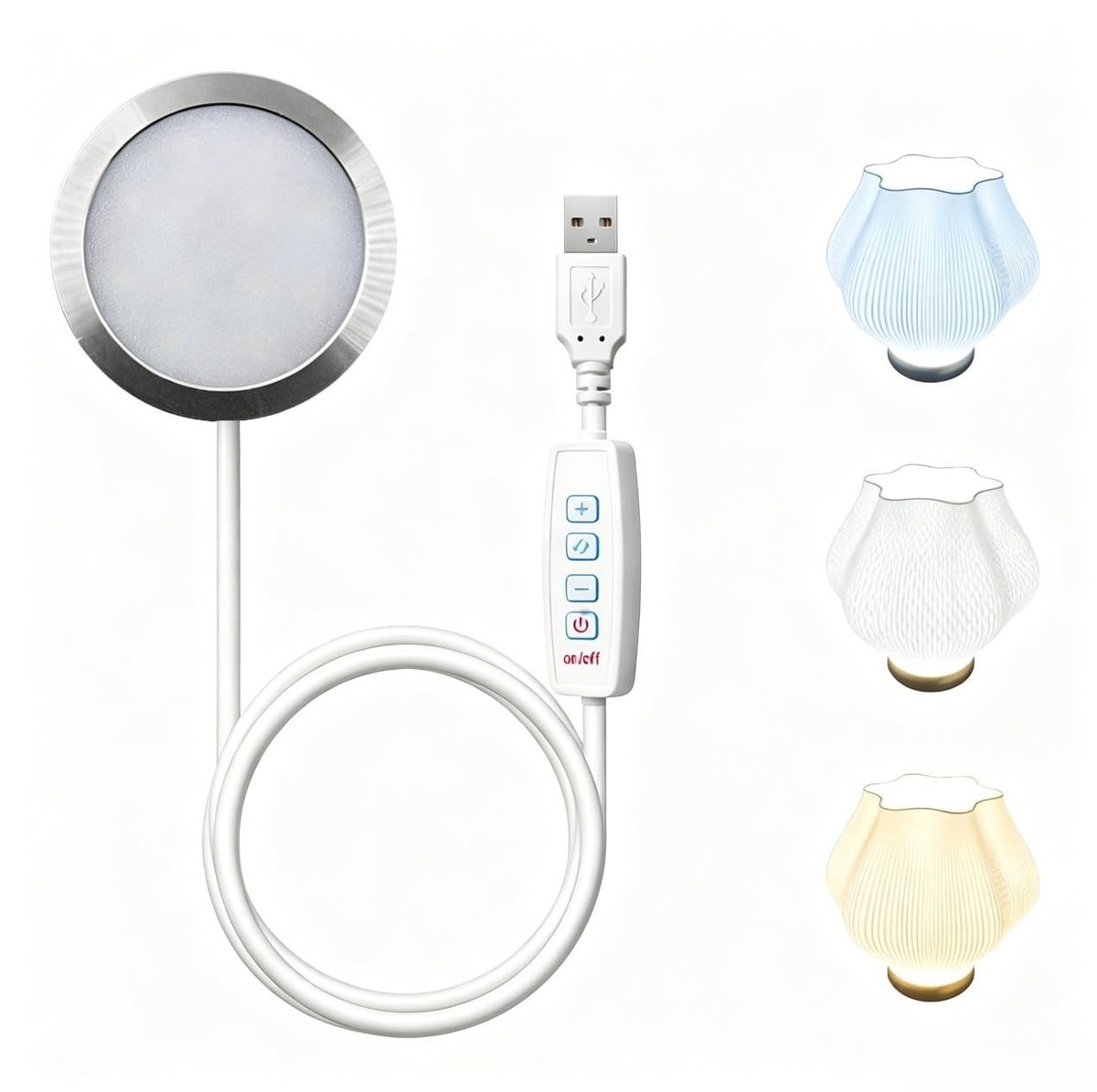 3D-printer ledlamp 001 set - compatibel met Bambu Lab A1/A1 Mini - optimale verlichting - eenvoudig te installeren - ShopVlot