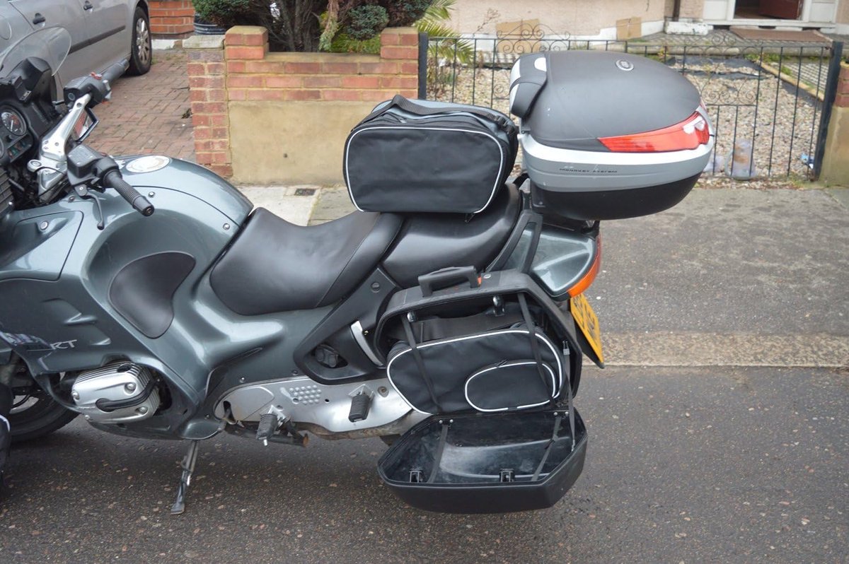 Fietstas met binnenzakken voor BMW RT GS 1150 1100 850 K1200 - Uitbreidbaar - Duurzaam materiaal - ShopVlot