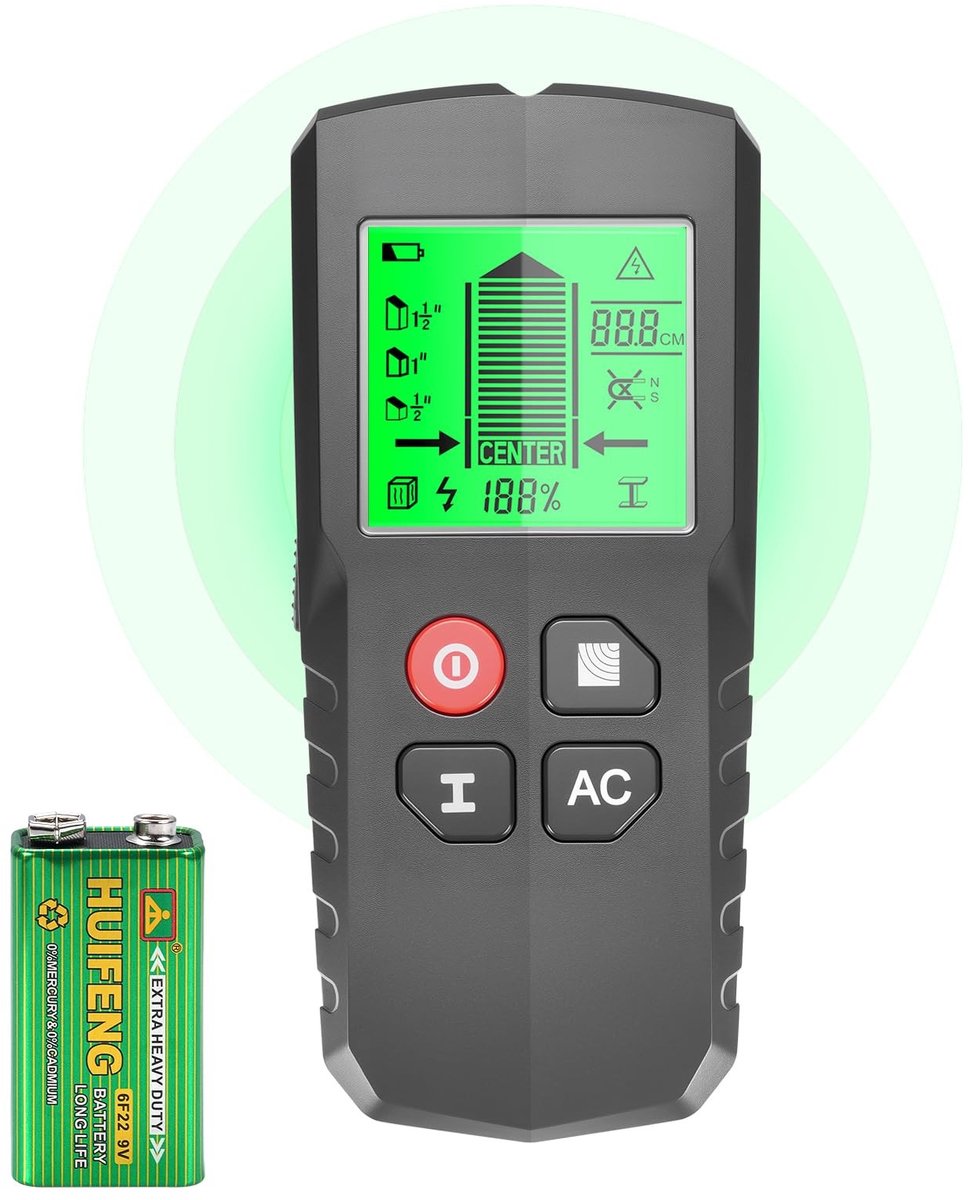 Solidchoice - 5-in-1 Multifunctionele Kabelzoeker en Wandscanner