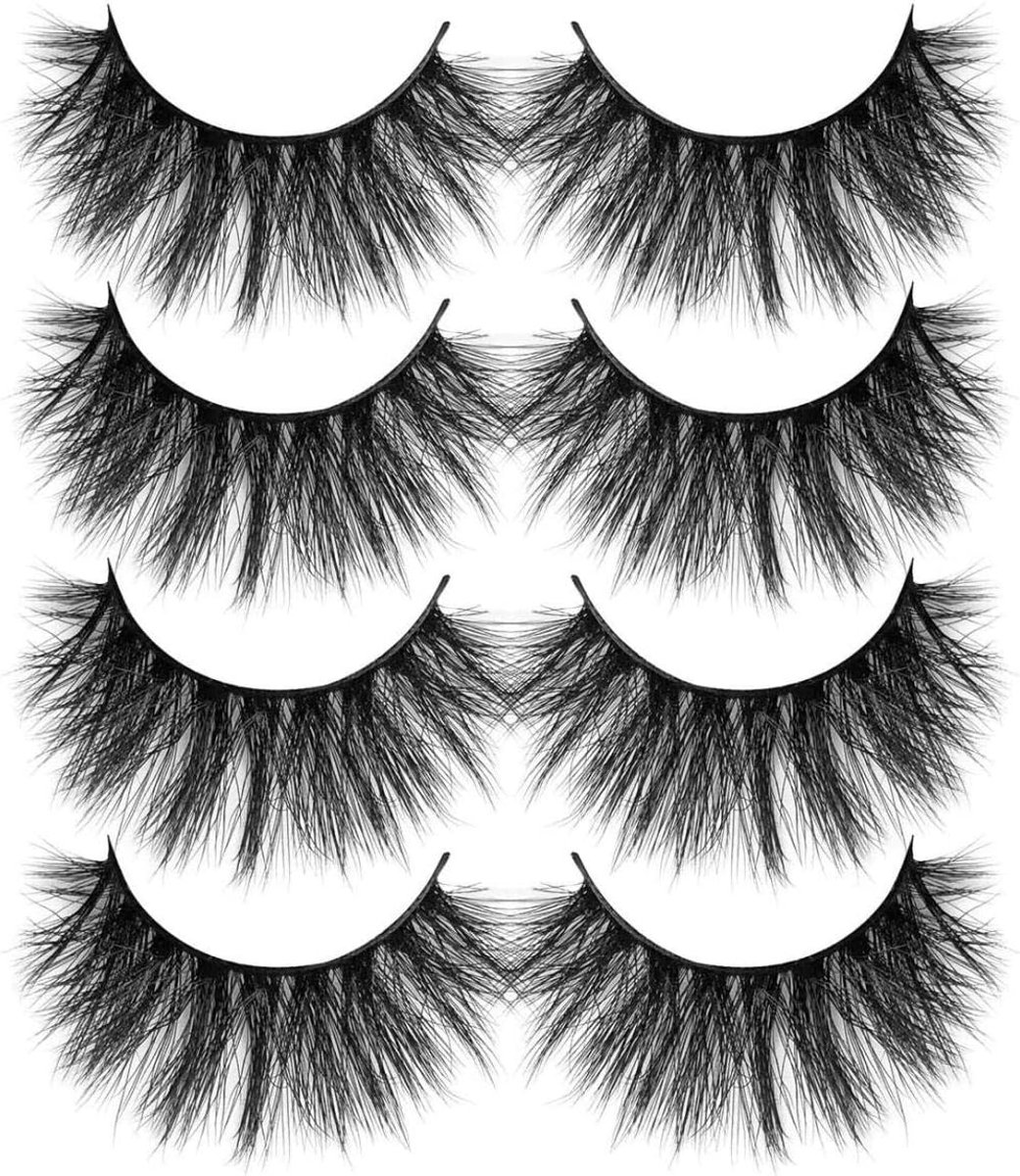 Nepwimpers Fluffy Volume - Natuurlijke Kruiswimpers - Hypoallergeen en Herbruikbaar - Gemakkelijk voor Beginners - ShopVlot