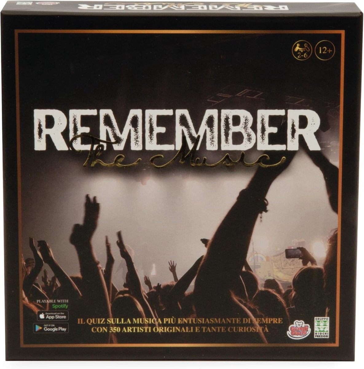muziekspel Remember The Music - quizspel - herken artiesten - speel met vrienden - ShopVlot