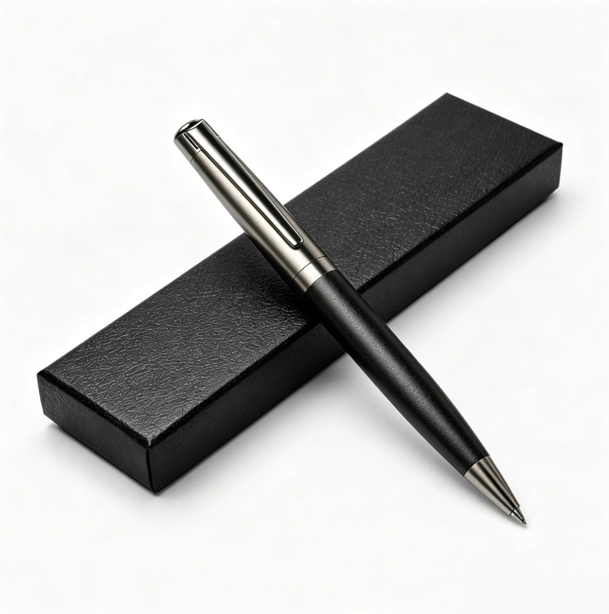 Balpenset van hout 12 stuks - luxe ontwerp - elegant en stijlvol - ideaal kantoorcadeau - ShopVlot