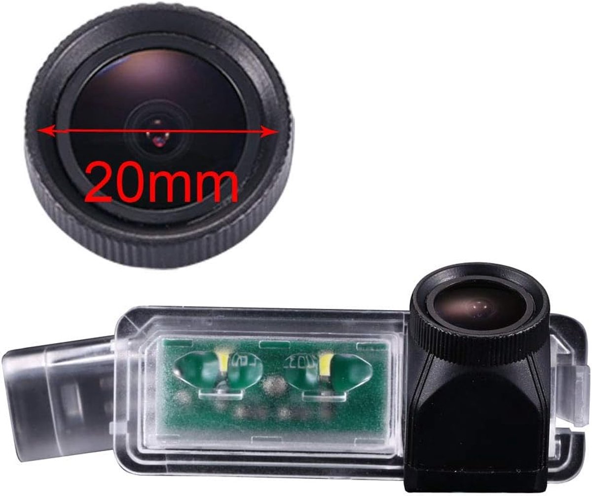 Achteruitrijcamera 170° Supergroothoek HD - Waterdicht - Nachtzicht - Eenvoudige installatie voor VW Golf en Passat - ShopVlot