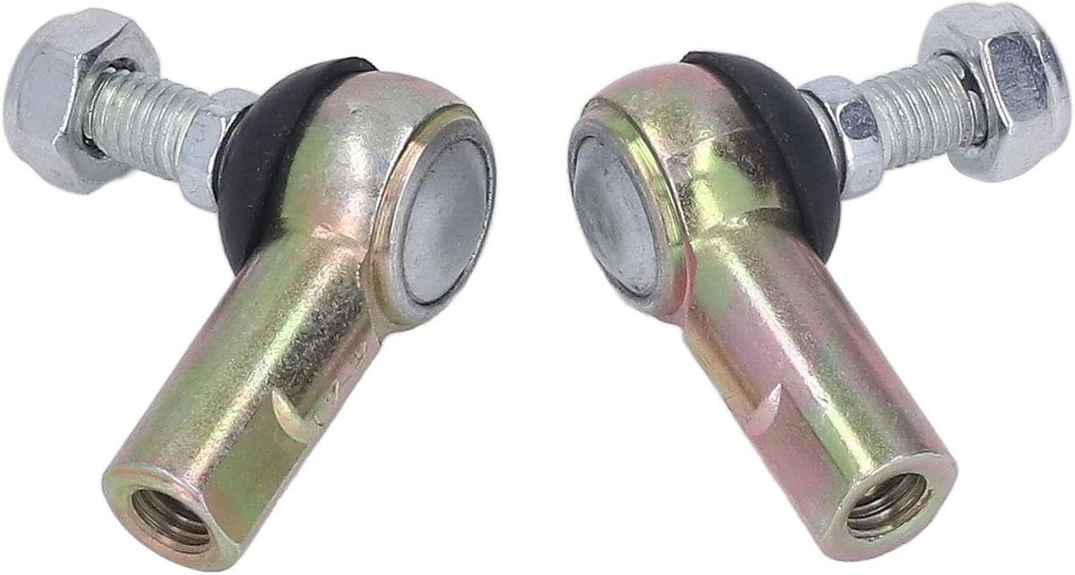 Stuurstang kop set M10 - 2 stuks - stevige stabilizer kogelgewrichten - voorkomt ongelijkmatige slijtage - ShopVlot