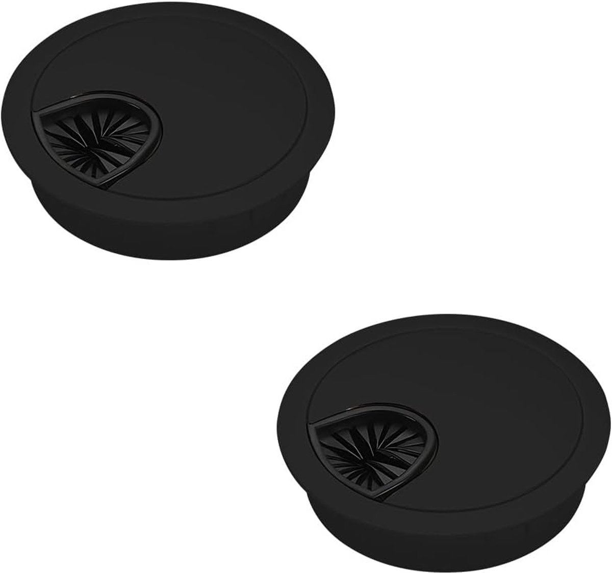 Kabeldoorvoeren 60mm - Zinklegering - Afneembaar - Voor een opgeruimde werkplek - ShopVlot
